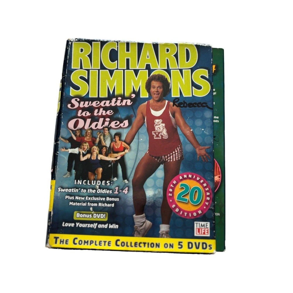 Richard Simmons Sweatin To The Oldies‎ 20th Anniversary 5-DVD Collection